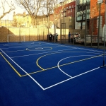 Netball Court Resurface in Acres Nook 8